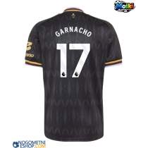Moški Nogometni dresi Aston Villa Alejandro Garnacho #17 Gostujoči 2026-27 Kratek Rokav